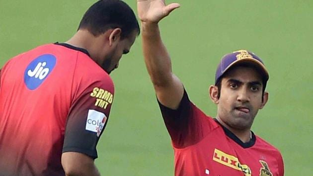 Kolkata Knight Riders captain Gautam Gambhir (R) with Yusuf Pathan during a training session. KKR will take on Gujarat Lions in their IPL 2017 opener. (PTI) Kolkata Knight Riders captain Gautam Gambhir (R) with Yusuf Pathan during a training session. KKR will take on Gujarat Lions in their IPL 2017 opener. (PTI)
