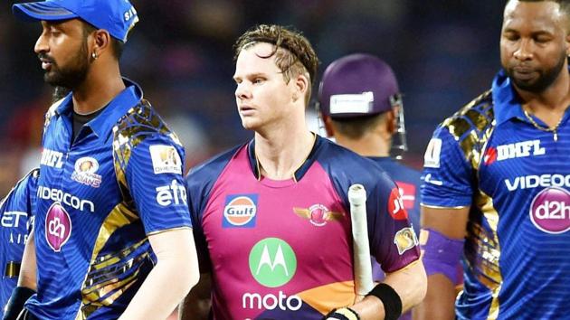 Rising Pune Supergiants captain Steve Smith scored a match-winning 54-ball 84 against Mumbai Indians in Pune on Thursday.(PTI) Rising Pune Supergiants captain Steve Smith scored a match-winning 54-ball 84 against Mumbai Indians in Pune on Thursday.(PTI)