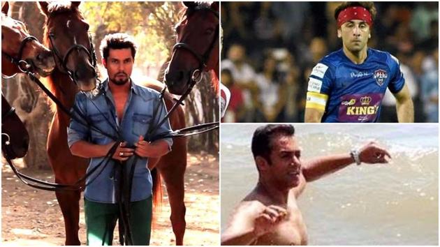 While Salman Khan loves swimming, Randeep Hooda is very fond of his horses and often participates in horse races. Ranbir Kapoor has a special love for football and he even owns a football team. While Salman Khan loves swimming, Randeep Hooda is very fond of his horses and often participates in horse races. Ranbir Kapoor has a special love for football and he even owns a football team.