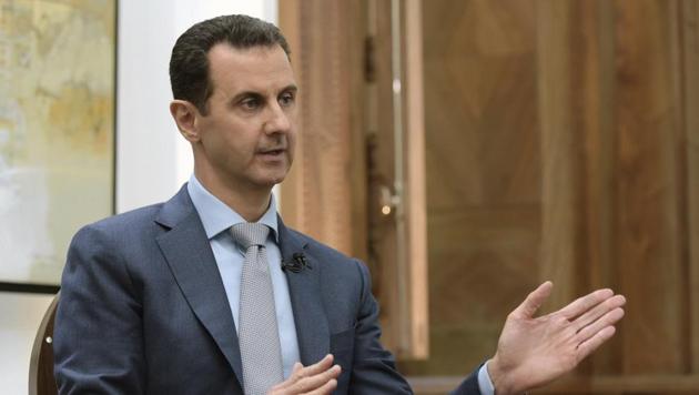 German Chancellor Angela Merkel and French President Francois Hollande have blamed Syrian President Bashar Assad for the US air strike.(AP File)