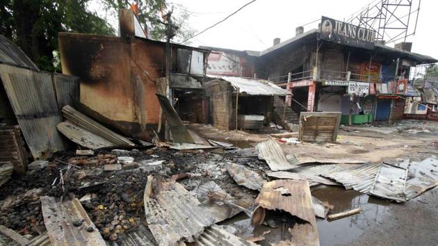 Official sources said 20 companies of paramilitary personnel were dispatched to Odisha to help restore normalcy in the district, PTI reported. A company of paramilitary force comprises of around 100 personnel. (Arabinda Mahapatra/HT Photo)