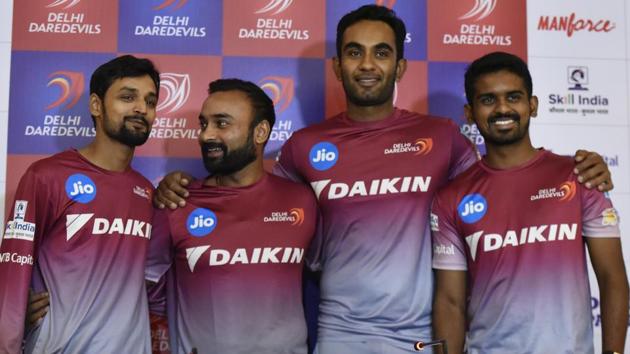 Delhi Daredevils have appointed ten captains over the course of the last nine seasons.(Vipin Kumar/HT PHOTO)