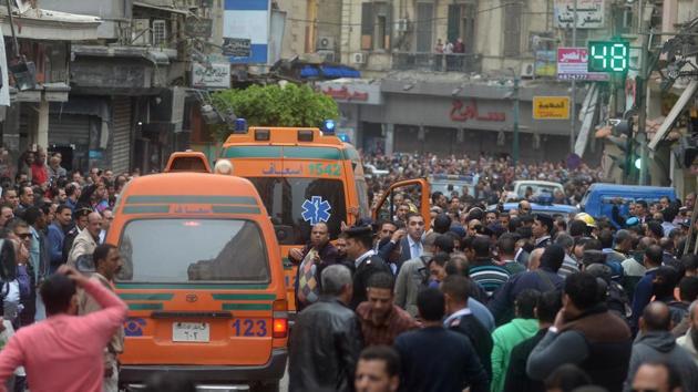 The blasts came at the start of Holy Week leading up to Easter, and just weeks before Pope Francis is due to visit the Arab world’s most populous country. (Fawzy Abdel Hamied / REUTERS)