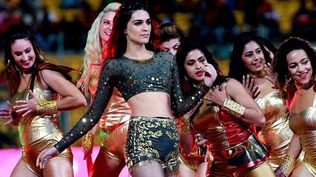 Bollywood actress Kriti Sanon was the main attraction at the IPL opening ceremony. (PTI)