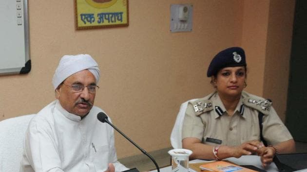 Bhani Ram Mangla (left), chairman of the Haryana Gau Seva Aayog, said he has written to the director general of police to waive off the fees. Bhani Ram Mangla (left), chairman of the Haryana Gau Seva Aayog, said he has written to the director general of police to waive off the fees.