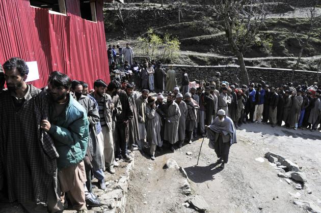 Former Jammu and Kashmir chief minister Farooq Abdullah is contesting the Srinagar seat that fell vacant after the resignation of Peoples Democratic Party leader Tariq Hameed Karra during last year’s unrest following the killing of Hizbul Mujahideen commander Burhan Wani.