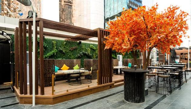 At one glance, 1Above comes across as an elegant space. (HT Photo) At one glance, 1Above comes across as an elegant space. (HT Photo)