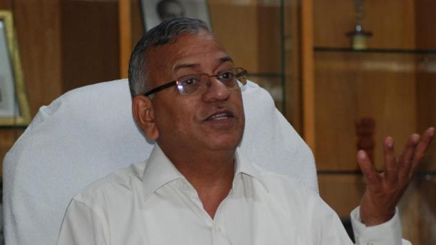 Girish Chandra Tripathi(HT Photo)