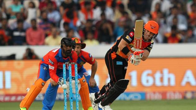 Chasing 136, David Warner got off to a fast start. (BCCI)
