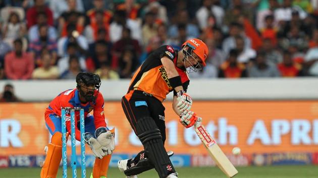 David Warner and Shikhar Dhawan started aggressively and put the pressure back on Gujarat Lions. (BCCI)