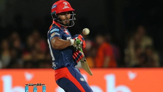 Rishabh Pant scored a 36-ball 57 but couldn’t get Delhi Daredevils across the line against Royal Challengers Bangalore in their 2017 Indian Premier League match.(BCCI)