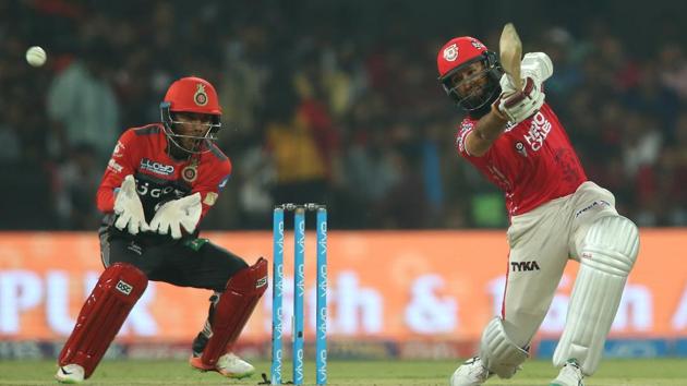 Hashim Amla slammed his second fifty in the Indian Premier League as Kings XI Punjab thrashed Royal Challengers Bangalore by eight wickets in Indore. (BCCI)
