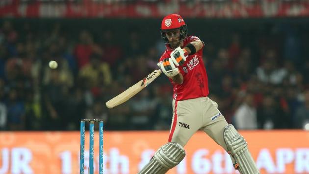 Glenn Maxwell and Amla shared a 72-run stand to help KXIP reach the total in quick time. (BCCI)