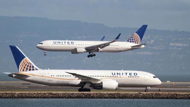 The incident occurred Sunday on a United Express flight bound for Louisville, Kentucky, from Chicago.(Reuters Photo)