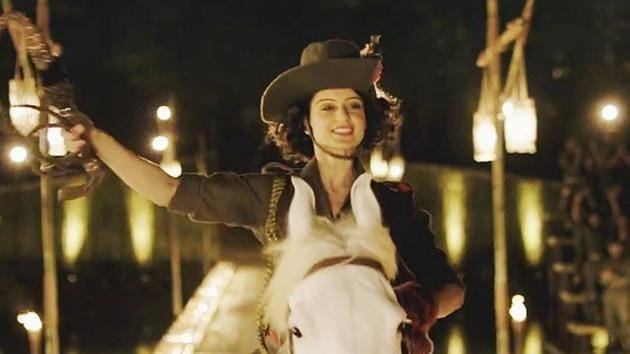Kangana Ranaut in a still from her latest film, Rangoon. Kangana Ranaut in a still from her latest film, Rangoon.