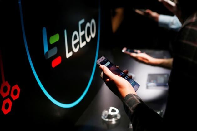 LeEco's new Le Pro3 phone is on display during a press event in San Francisco, California, U.S. October 19, 2016.(RETUERS)