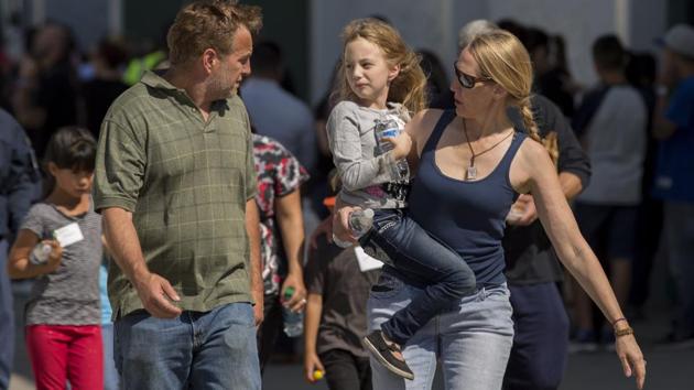 Jarrod Burguan, chief of the San Bernardino police department, wrote on Twitter that there was a large police presence at the site of the shooting and urged people to stay away from the area. (David McNew/AFP) Jarrod Burguan, chief of the San Bernardino police department, wrote on Twitter that there was a large police presence at the site of the shooting and urged people to stay away from the area. (David McNew/AFP)