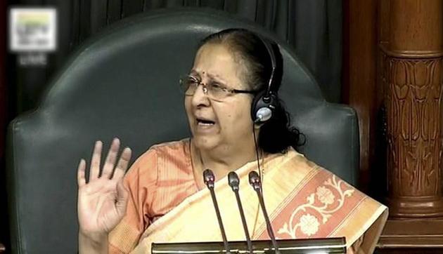 Lok Sabha speaker Sumitra Mahajan conducts the proceedings of the House in New Delhi. She said have been many unpleasant incidents in the political discourse in recent past and everyone must work together to improve it. (PTI) Lok Sabha speaker Sumitra Mahajan conducts the proceedings of the House in New Delhi. She said have been many unpleasant incidents in the political discourse in recent past and everyone must work together to improve it. (PTI)
