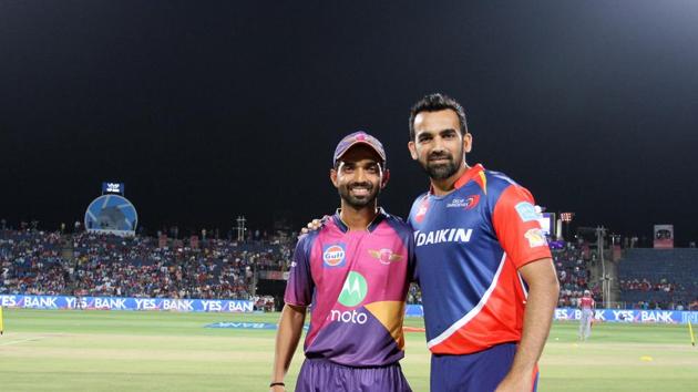 Rising Pune Supergiants chose to bowl against Delhi Daredevils and there was a change in captaincy as Ajinkya Rahane led the team in the absence of Steve Smith, who was forced out due to a stomach bug. (BCCI) Rising Pune Supergiants chose to bowl against Delhi Daredevils and there was a change in captaincy as Ajinkya Rahane led the team in the absence of Steve Smith, who was forced out due to a stomach bug. (BCCI)