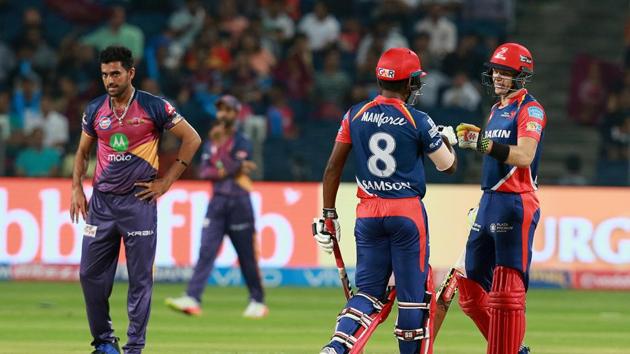 Sam Billings and Sanju Samson steadied the ship with an attacking partnership. (BCCI) 