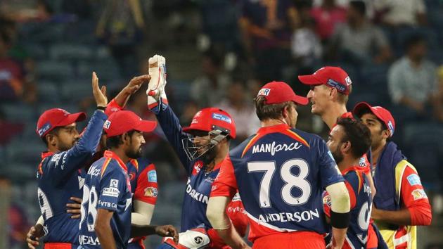 Delhi Daredevils notched up a 97-run win. This was the first win against Rising Pune Supergiant and in the 2017 Indian Premier League. (BCCI) Delhi Daredevils notched up a 97-run win. This was the first win against Rising Pune Supergiant and in the 2017 Indian Premier League. (BCCI)