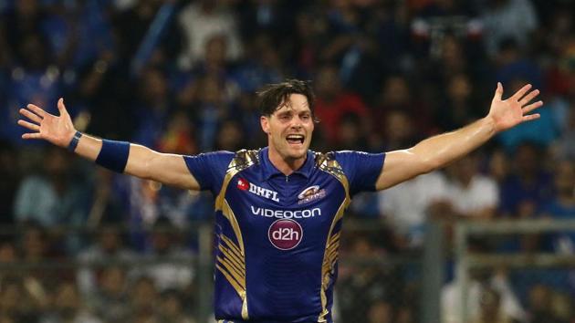 Mitchell McClenaghan, who was smashed all around the park by Dhawan in his first over, finally got his revenge when he dismissed the SRH opener for 48. (BCCI)