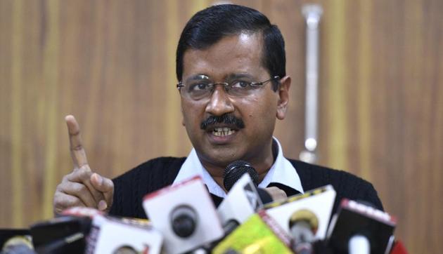 Speaking to reporters at a public function, Kejriwal said he was confident the party would do much better in the municipal elections on April 23. (Arun Sharma/HT FILE) Speaking to reporters at a public function, Kejriwal said he was confident the party would do much better in the municipal elections on April 23. (Arun Sharma/HT FILE)