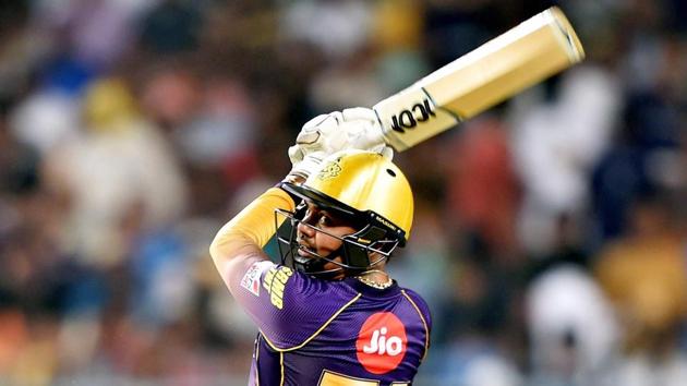 Kolkata Knight Riders batsman Sunil Narine made a 18-ball-37. (PTI)