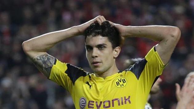 Borussia Dortmund's Marc Bartra was injured in an explosion near the team bus before its Champions League clash against Monaco and is currently in a hospital. (AP) Borussia Dortmund's Marc Bartra was injured in an explosion near the team bus before its Champions League clash against Monaco and is currently in a hospital. (AP)