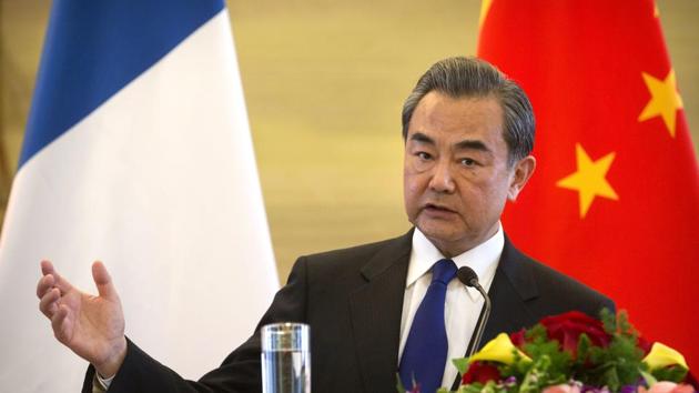 Chinese foreign minister Wang Yi. (AP Photo) Chinese foreign minister Wang Yi. (AP Photo)