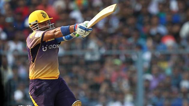 Robin Uthappa then steadied the ship with his calculated strokeplay and brought up his 18th IPL fifty. (bCCI)