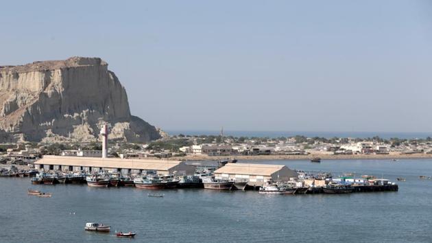 A general view of the old port in Gwadar, Pakistan. Under the CPEC project, the city of Gwadar will be linked to China’s Xinjiang via a vast network of highways and railways. (REUTERS)