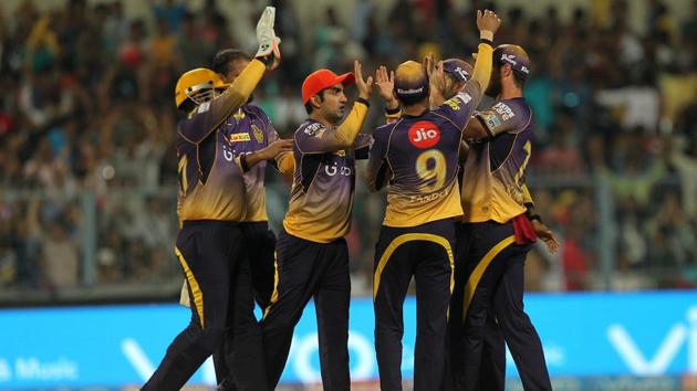 But KKR struck as Chris Woakes removed Yuvraj to end SRH’s hopes of sealing their first win at the Eden Gardens. (BCCI)
