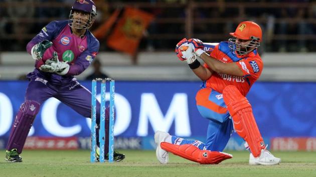 Gujarat Lions captain Suresh Raina stayed unbeaten on 35 to take his team to a seven-wicket win. (BCCI)