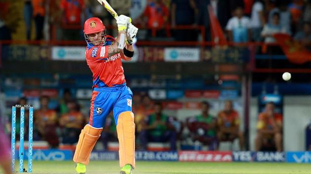 Brendon McCullum scored 49 off 32 balls to give Gujarat Lions a great start in chase. (BCCI)