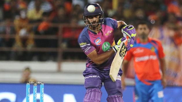Manoj Tiwary could not convert his start and fell to Tye for 31. (BCCI)