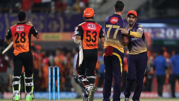 KKR won the game by 17 runs, which proved to be their third win in IPL 2017. (BCCI)
