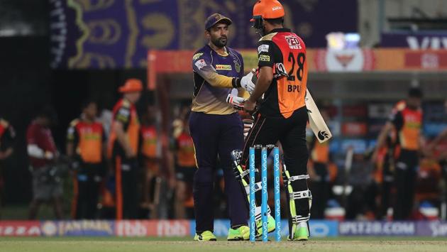 Robin Uthappa was named the Man of the Match for his magnificent 68. (BCCI)