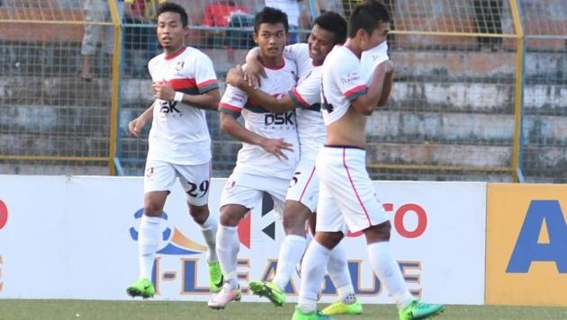 DSK Shivajians humbled East Bengal 2-0 to knock them out of the I-League title race. (AIFF) DSK Shivajians humbled East Bengal 2-0 to knock them out of the I-League title race. (AIFF)