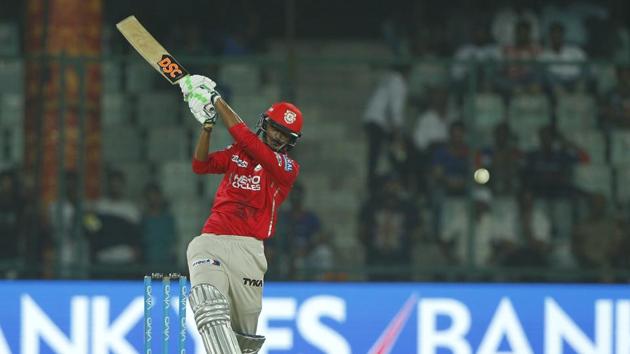 Axar Patel waged a lone battle, scoring a 29-ball 44, but Kings XI Punjab needed more such contributions from other batsmen. (BCCI)