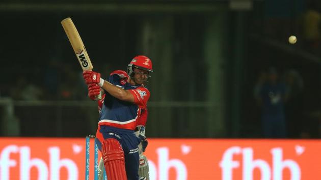 Corey Anderson slammed 39 off 22 balls and took 1/23 as he helped Delhi Daredevils to a thumping 51-run win over Kings XI Punjab as they moved to third spot in the 2017 Indian Premier League. (BCCI) Corey Anderson slammed 39 off 22 balls and took 1/23 as he helped Delhi Daredevils to a thumping 51-run win over Kings XI Punjab as they moved to third spot in the 2017 Indian Premier League. (BCCI)