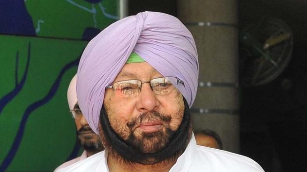Punjab chief minister Captain Amarinder Singh.(HT File Photo)
