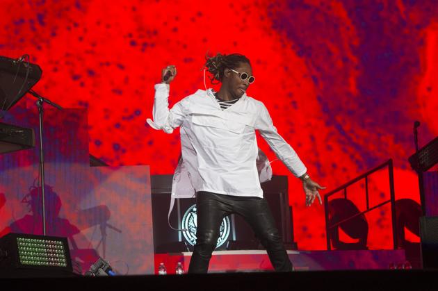 Rapper Future performs in Coachella Valley Music And Arts Festival. (VALERIE MACON / AFP)