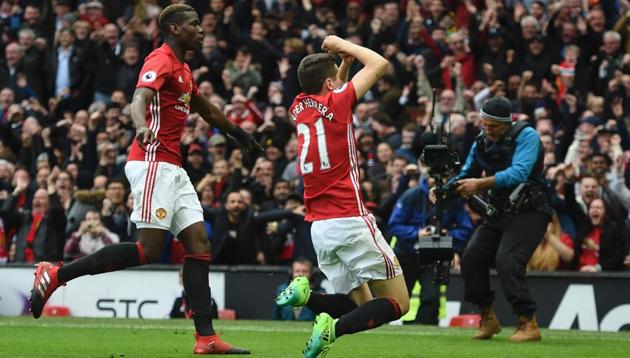 Manchester United F.C. secured their first win over Chelsea F.C. since 2012 with a 2-0 win in the Premier League encounter. (AFP) Manchester United F.C. secured their first win over Chelsea F.C. since 2012 with a 2-0 win in the Premier League encounter. (AFP)