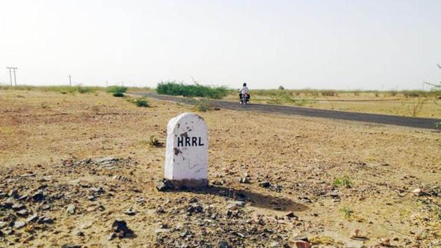 The proposed site for HPCL refinery.(HT Photo)