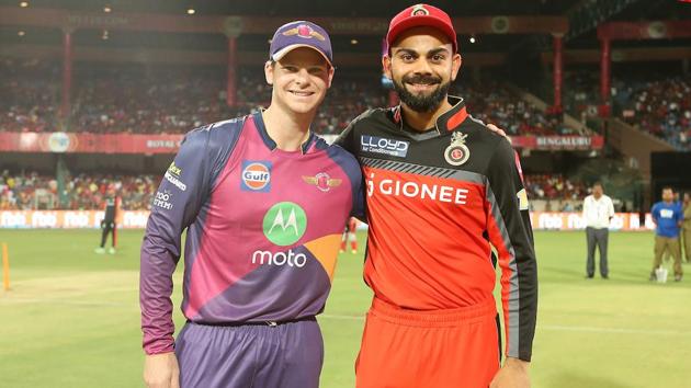 Royal Challengers Bangalore captain Virat Kohli  won the toss and elected to field vs Steve Smith-led Rising Pune Supergiant . (BCCI) 