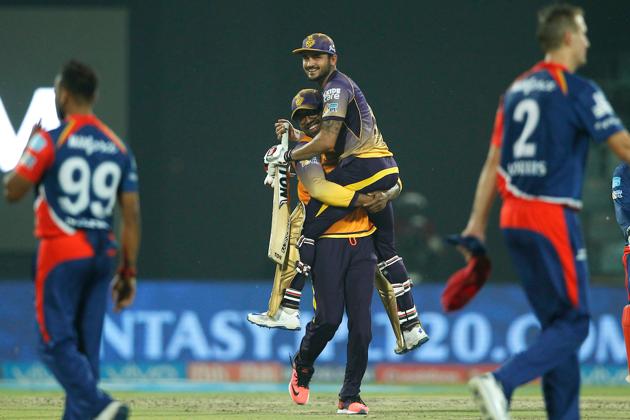Pandey, however, kept his calm, and scored a six and a couple of runs from the next two balls to seal a four-wicket win for KKR with one ball to spare. (BCCI) 