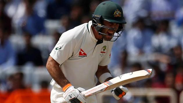 Glenn Maxwell scored his maiden test century in Ranchi in the India vs Australia series.(REUTERS)