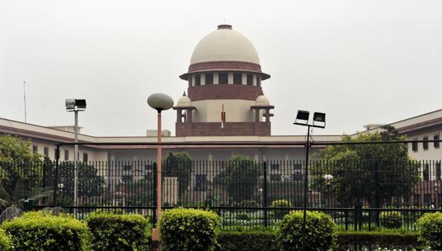 A view of the Supreme Court building in New Delhi. (Mohd Zakir /HT File Photo) A view of the Supreme Court building in New Delhi. (Mohd Zakir /HT File Photo)