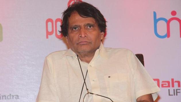 Railway minister Suresh Prabhu approved the plan of a joint venture to rehabilitate 12 lakh people on 78 hectares(HT)